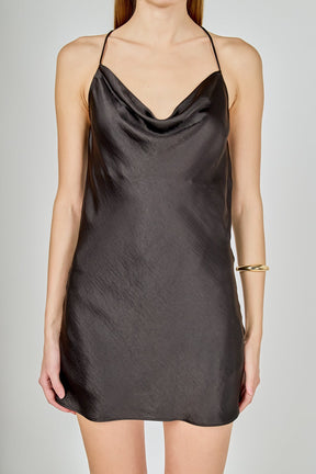 ENDLESS ROSE - Criss Cross Slip Dress - DRESSES available at Objectrare