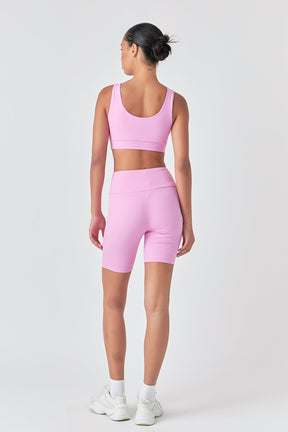 GREY LAB - Knotted Cut Out Tank Top - SPORTS BRA available at Objectrare