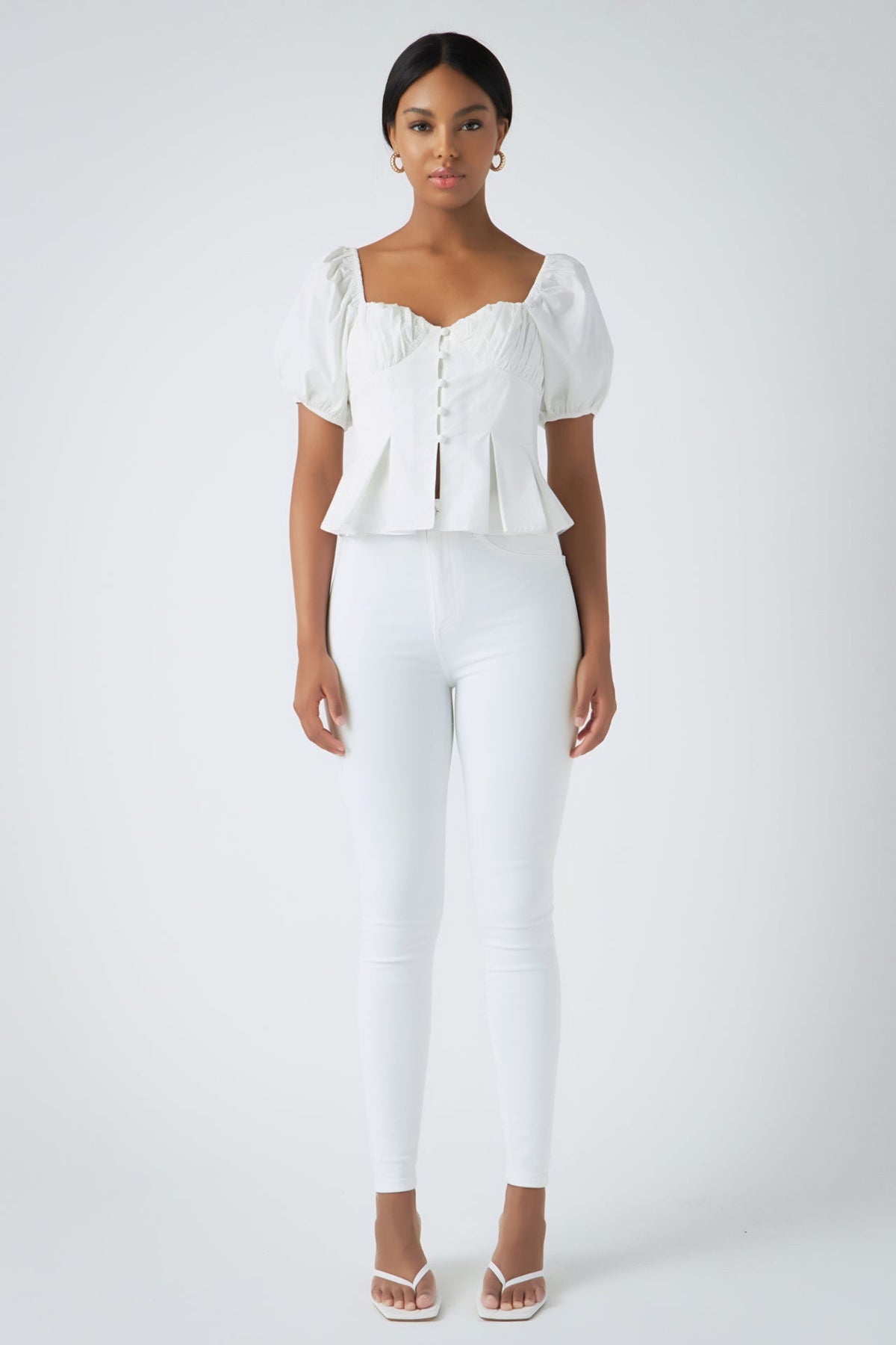 ENDLESS ROSE - Endless Rose - Corset Top with Pleats - TOPS available at Objectrare