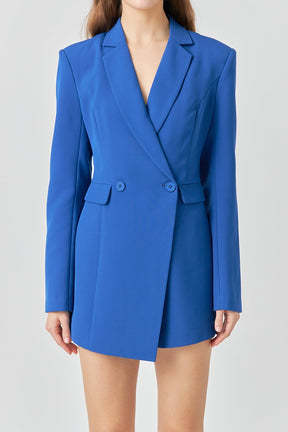 ENDLESS ROSE - Blazer Romper - ROMPERS available at Objectrare