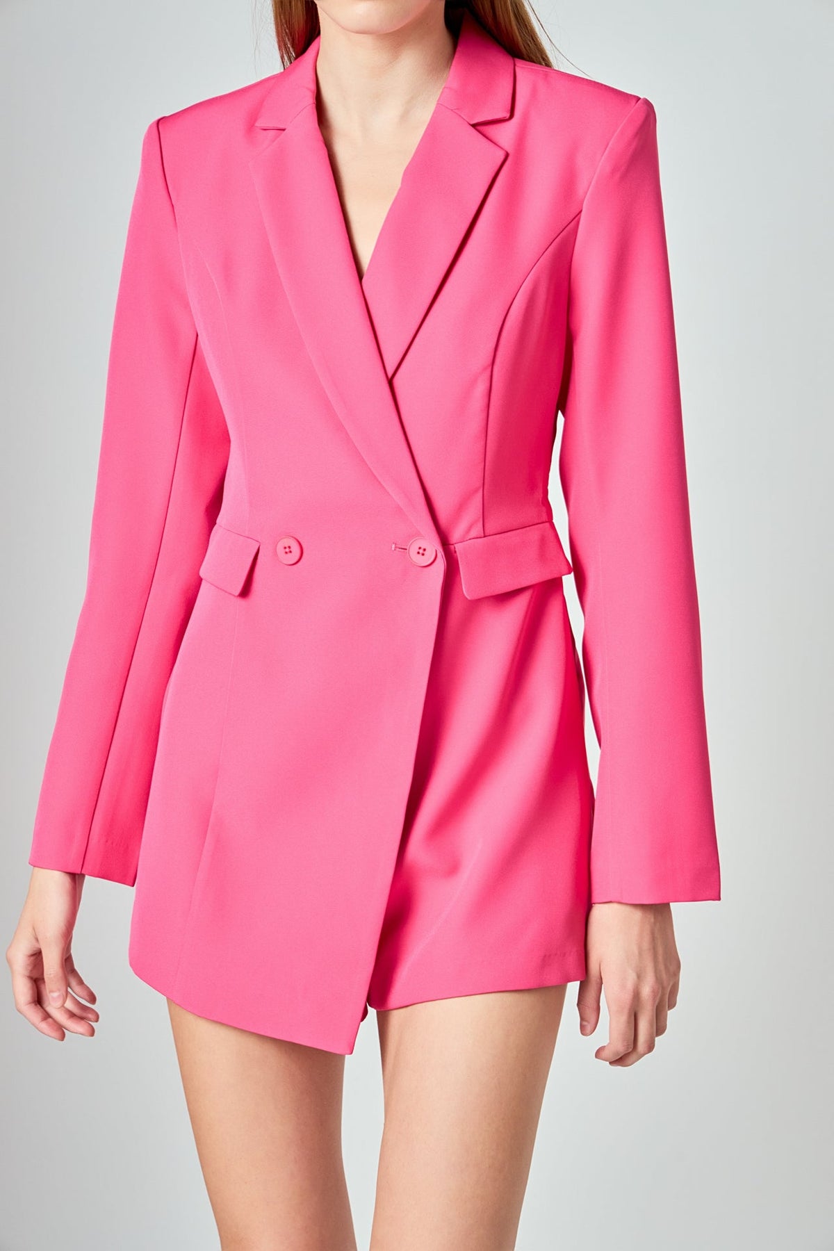 ENDLESS ROSE - Blazer Romper - ROMPERS available at Objectrare