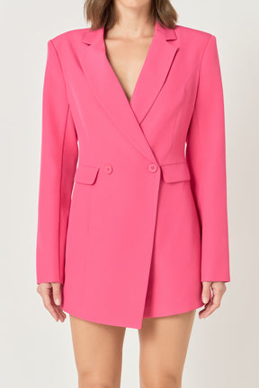 ENDLESS ROSE - Endless Rose - Blazer Romper - ROMPERS available at Objectrare