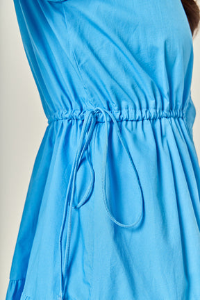 ENGLISH FACTORY - Puff Sleeve Tiered Midi Dress - DRESSES available at Objectrare