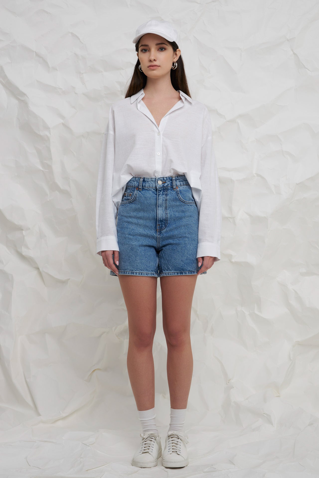 ENGLISH FACTORY - Oversized Linen Shirts - BLOUSES available at Objectrare