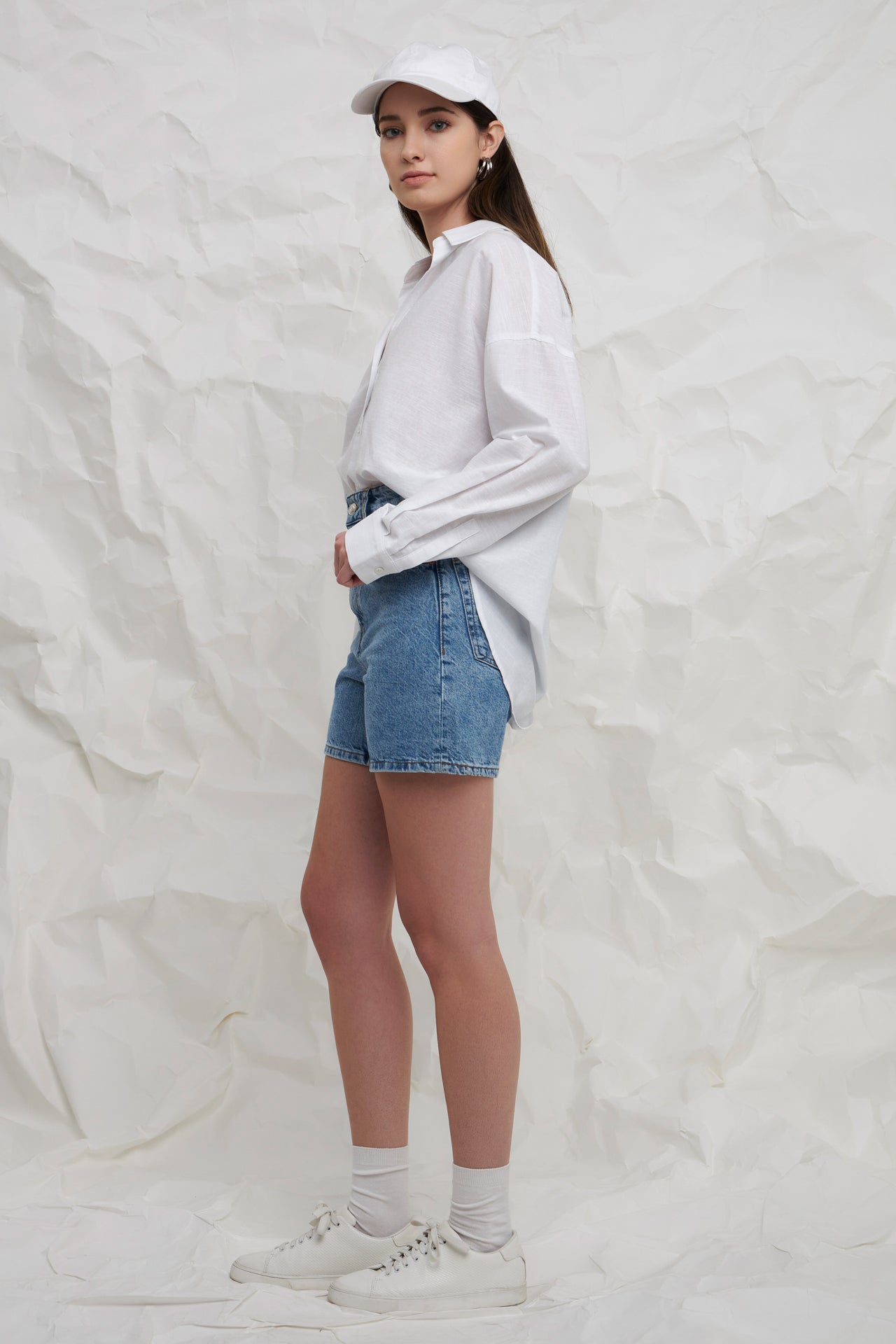 ENGLISH FACTORY - Oversized Linen Shirts - BLOUSES available at Objectrare