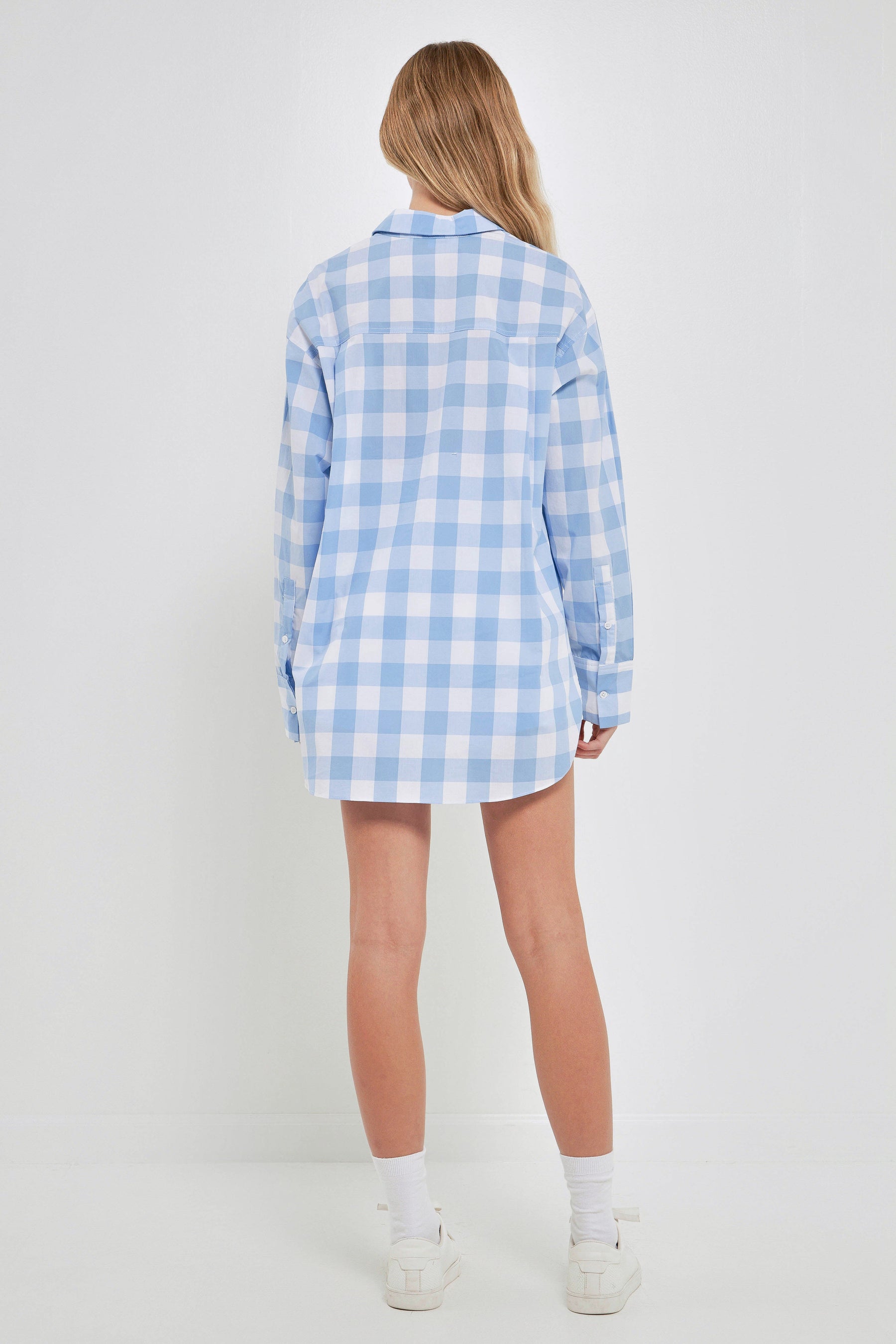 ENGLISH FACTORY - English Factory - Gingham Checked Shirts - SHIRTS & BLOUSES available at Objectrare