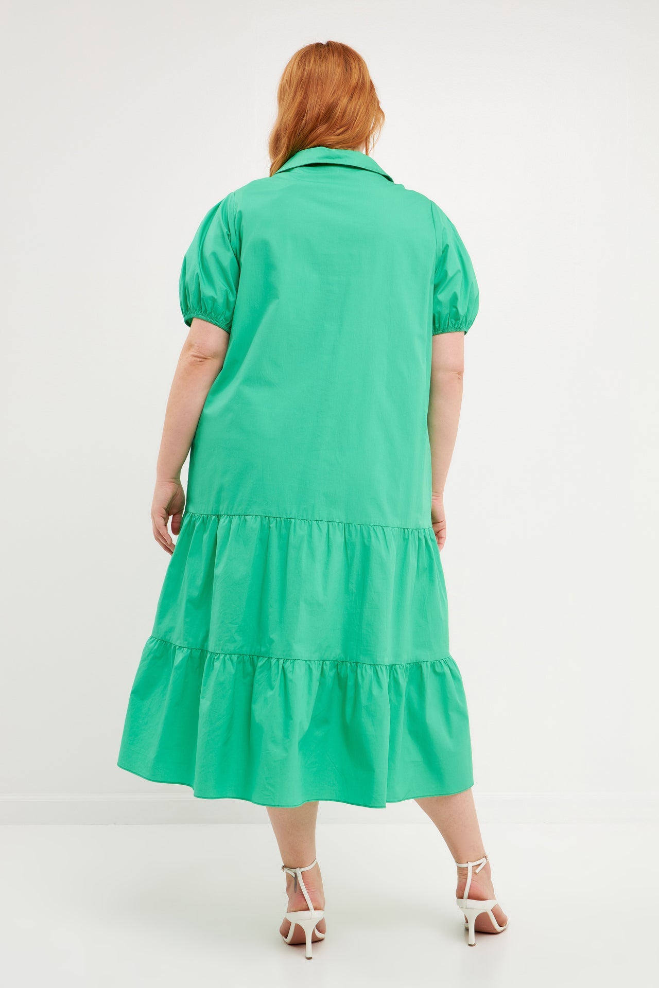ENGLISH FACTORY - Poplin Midi Dress - DRESSES available at Objectrare
