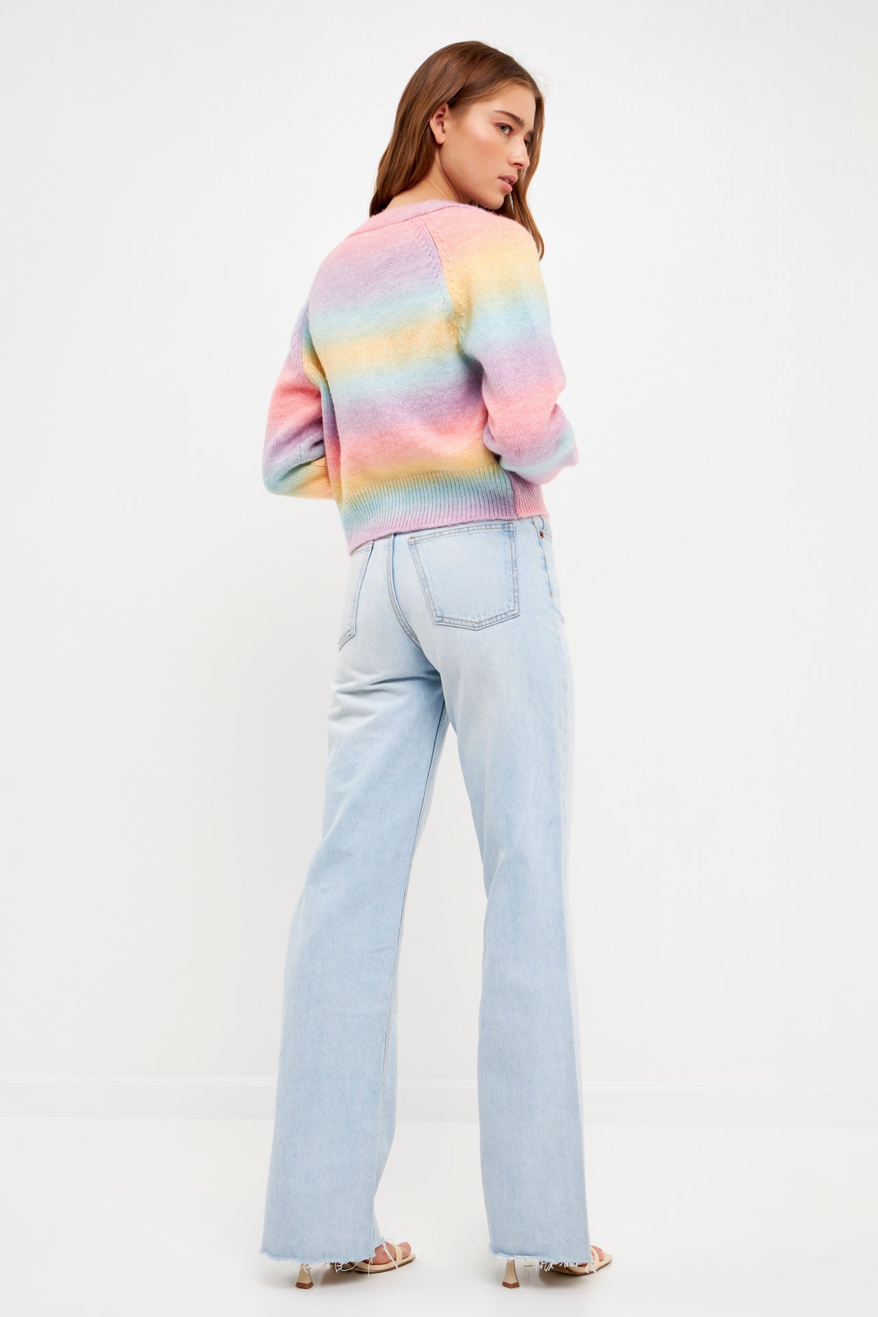 ENGLISH FACTORY - Multi-color Knit Cardigan - SWEATERS & KNITS available at Objectrare