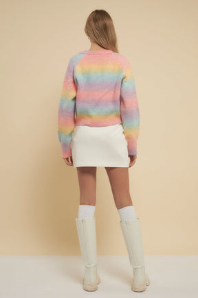 ENGLISH FACTORY - Multi-color Knit Top - T-SHIRTS available at Objectrare