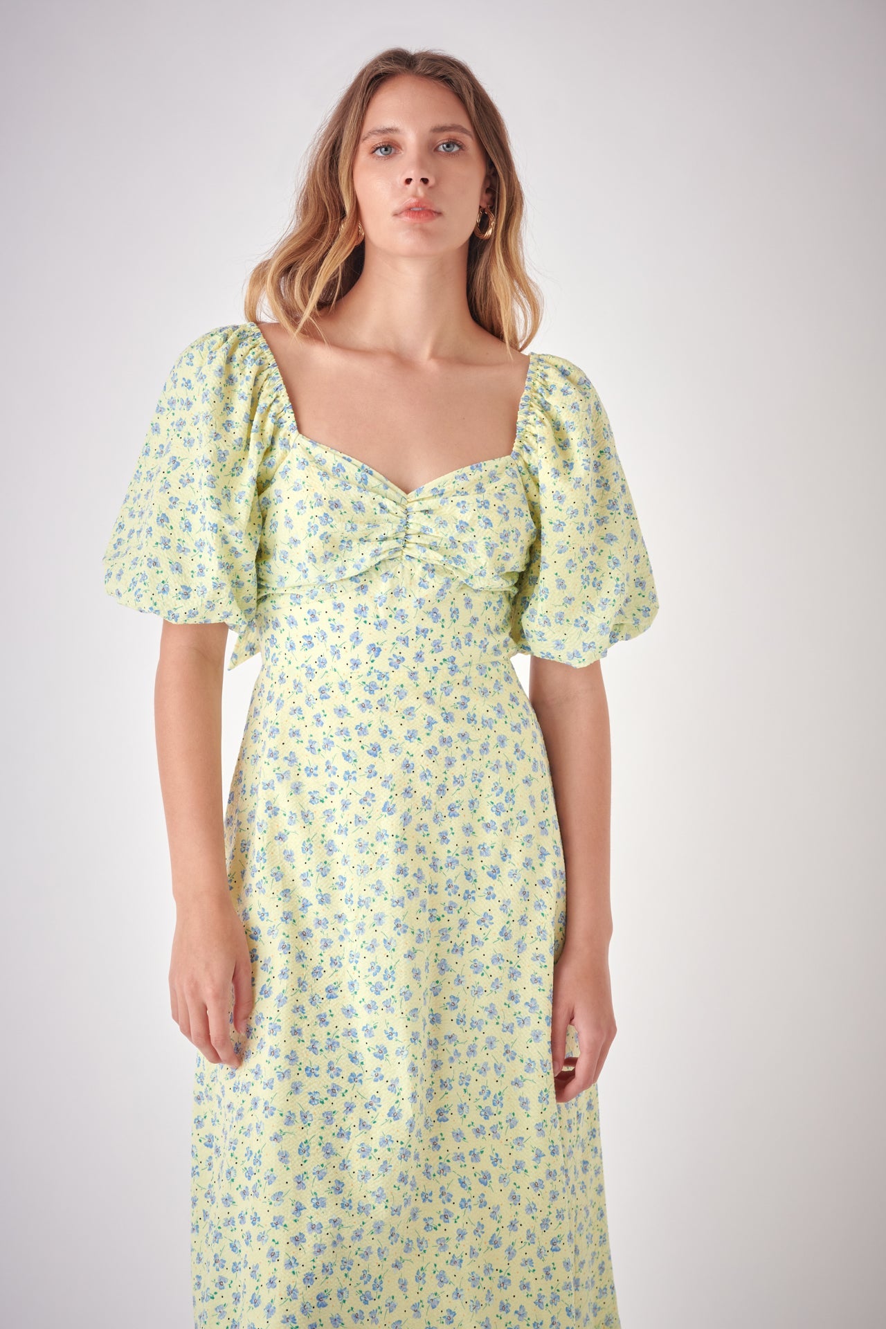 FREE THE ROSES - Floral Back Tied Maxi Dress - DRESSES available at Objectrare