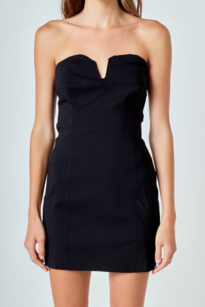 ENDLESS ROSE - Tube Mini Dress - DRESSES available at Objectrare