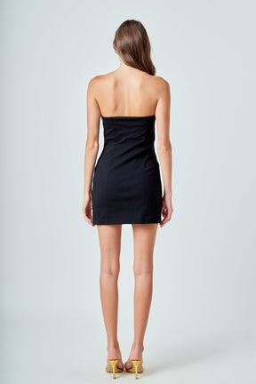 ENDLESS ROSE - Tube Mini Dress - DRESSES available at Objectrare