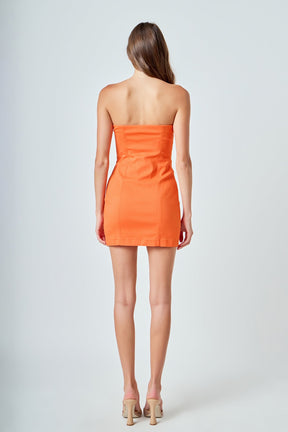 ENDLESS ROSE - Tube Mini Dress - DRESSES available at Objectrare