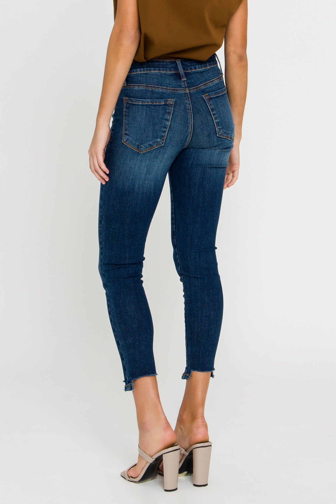 AFTER MARKET - After Market - Mid Rise Ankle Skinny Jeans - JEANS available at Objectrare