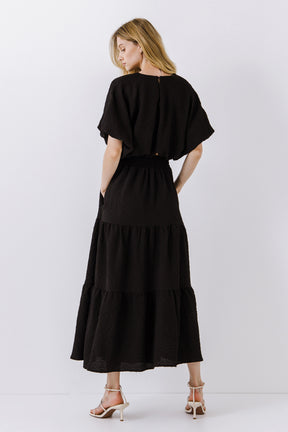 LA'VEN - Tiered Maxi Skirt - SKIRTS available at Objectrare