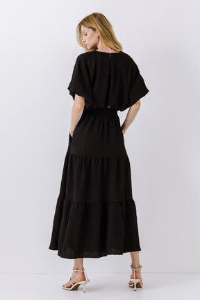 LA'VEN - Tiered Maxi Skirt - SKIRTS available at Objectrare