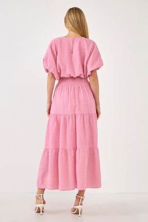 Tiered Maxi Skirt