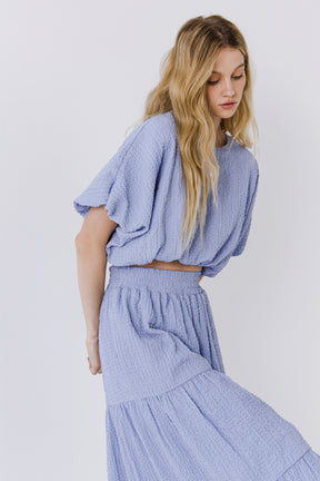 LA'VEN - Tiered Maxi Skirt - SKIRTS available at Objectrare