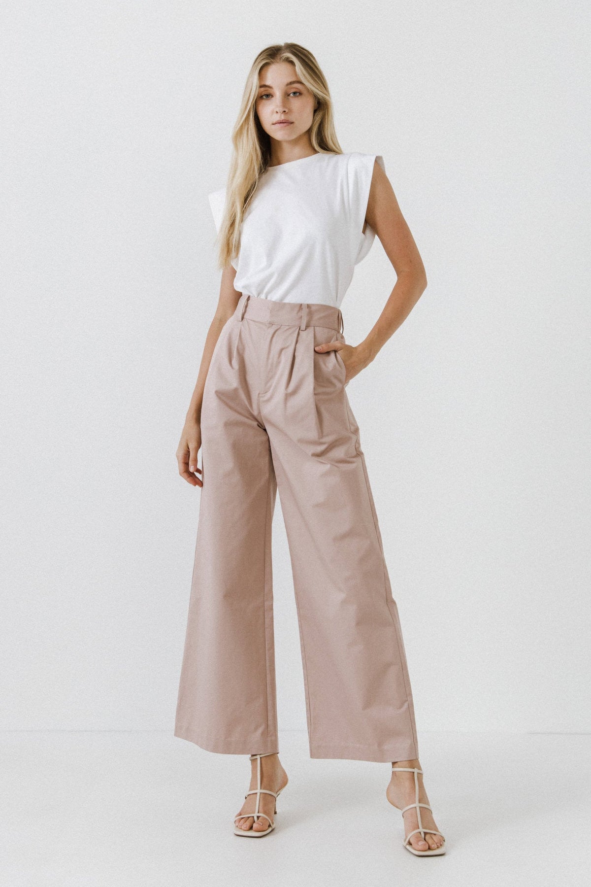 GREY LAB - Cargo Pocket Detail Pants - PANTS available at Objectrare