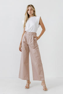 GREY LAB - Cargo Pocket Detail Pants - PANTS available at Objectrare