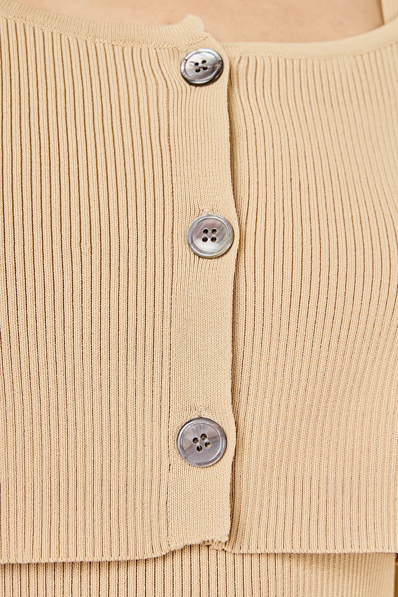 ENDLESS ROSE - Cropped Knit Cardigan - SWEATERS & KNITS available at Objectrare