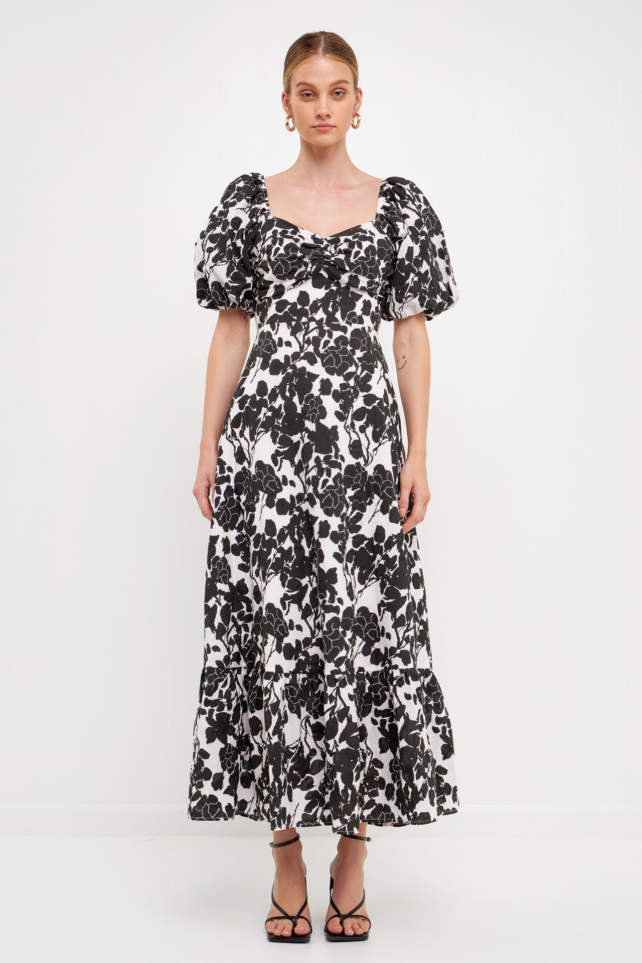 free the roses floral print maxi dress Floral Cross Back Maxi Dress Free The Roses