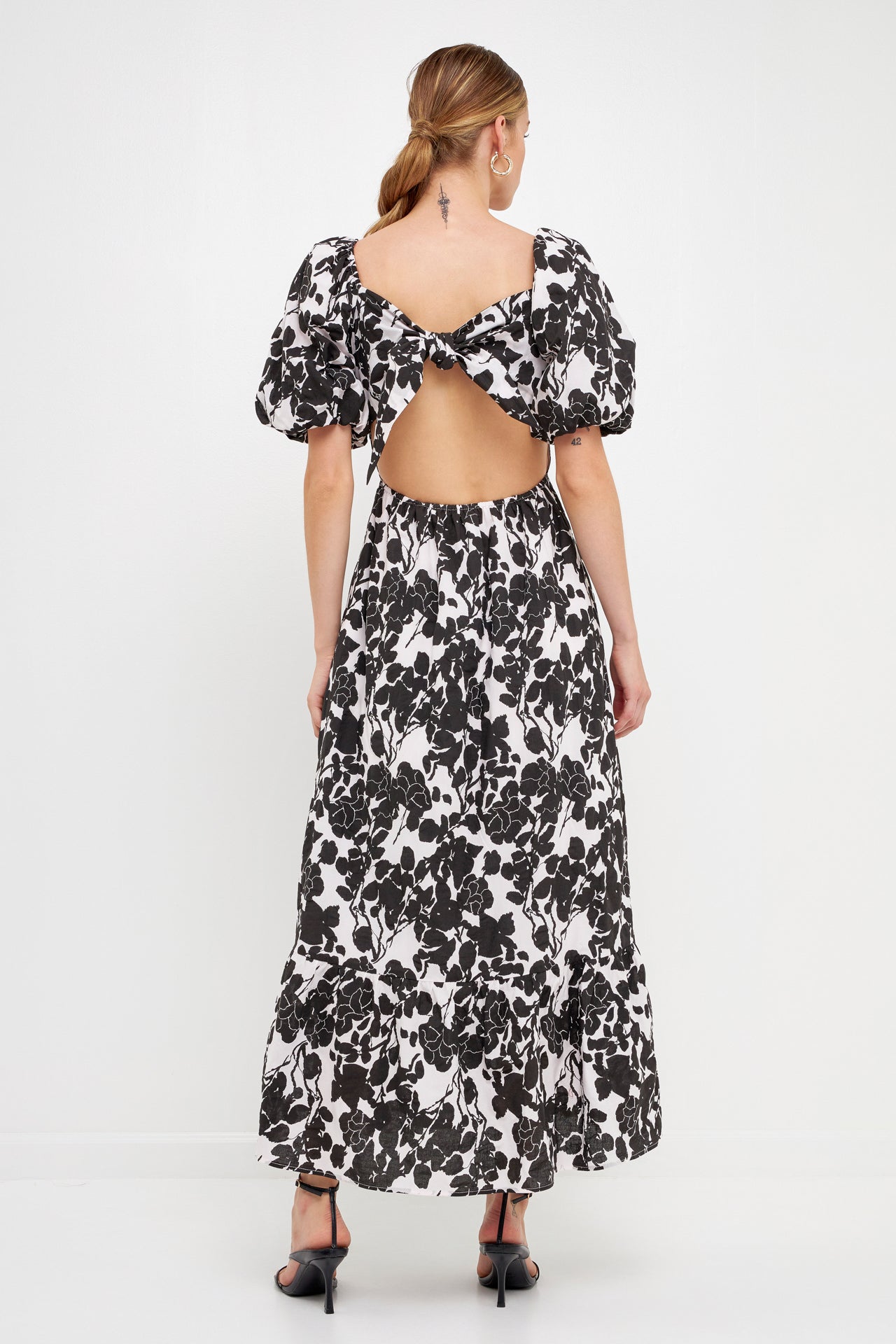 FREE THE ROSES - Free The Roses - Floral Print Maxi Dress - DRESSES available at Objectrare