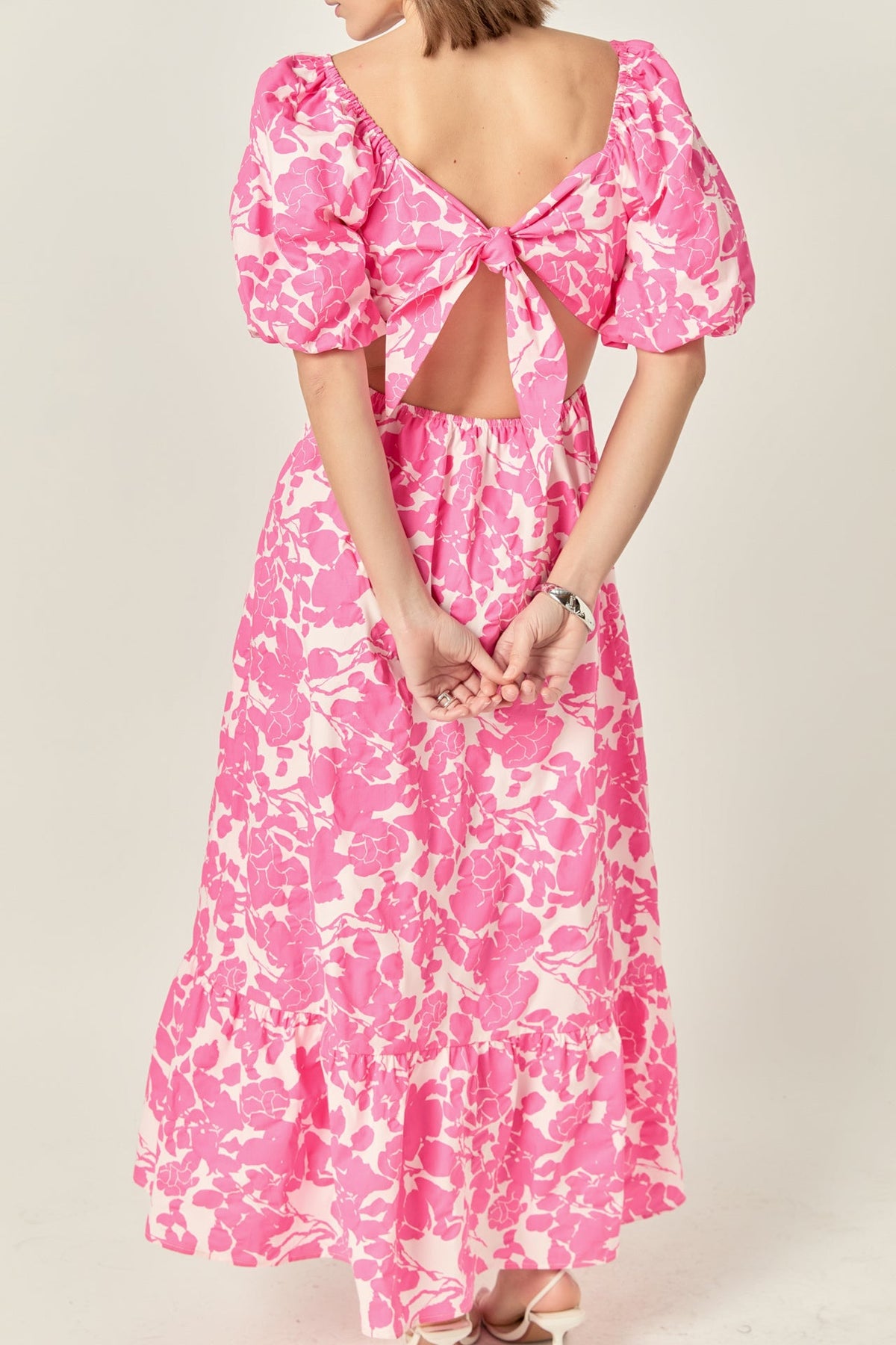 Floral Print Maxi Dress