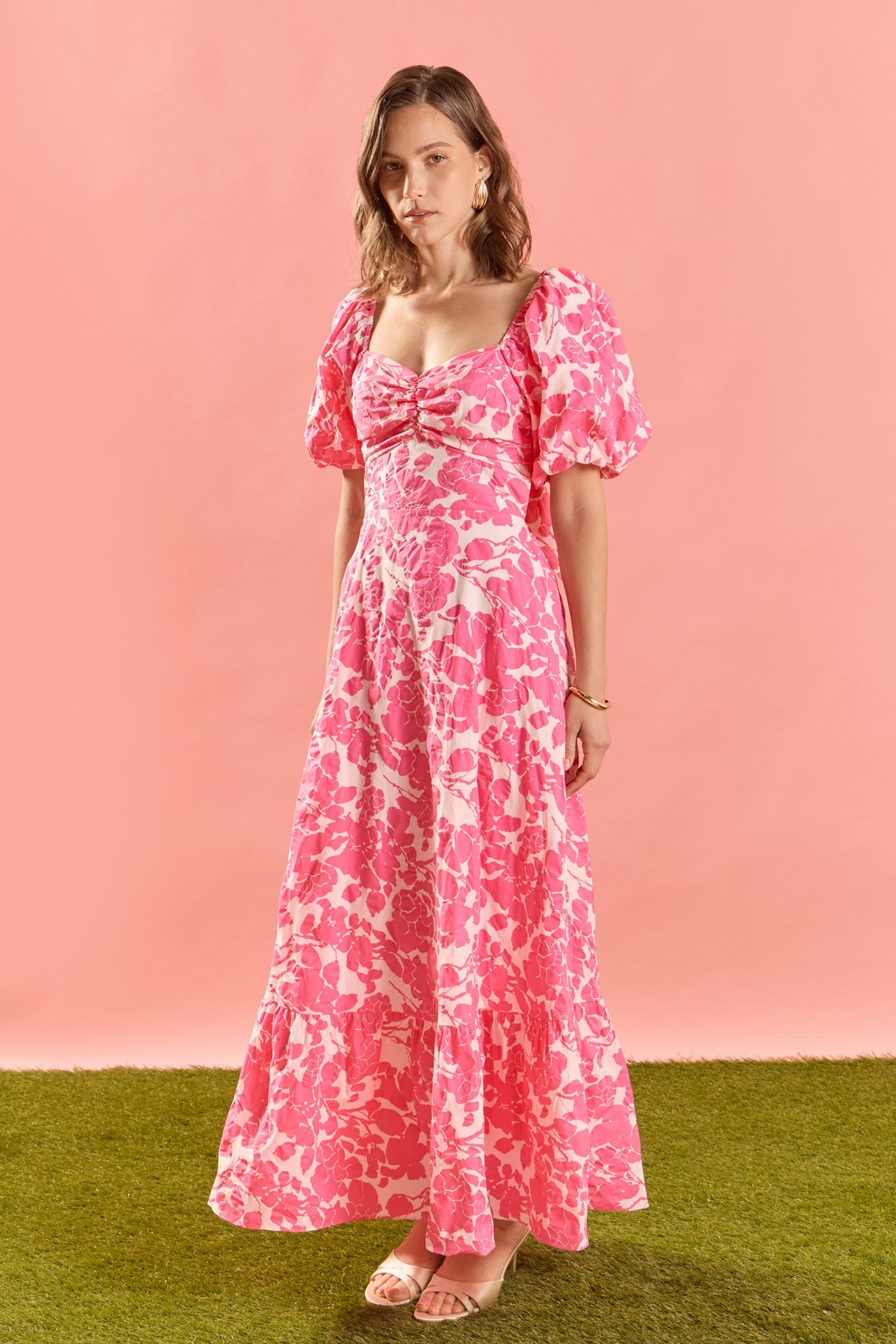 Floral Print Maxi Dress