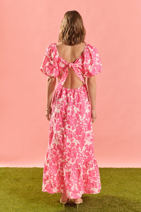 ENGLISH FACTORY - Floral Print Maxi Dress - DRESSES available at Objectrare
