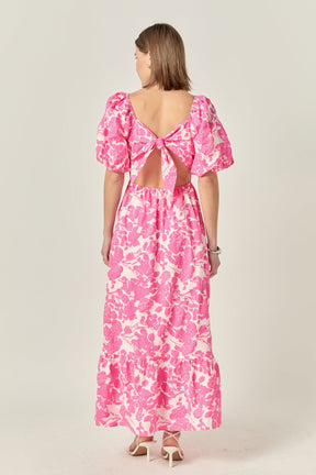 ENGLISH FACTORY - Floral Print Maxi Dress - DRESSES available at Objectrare