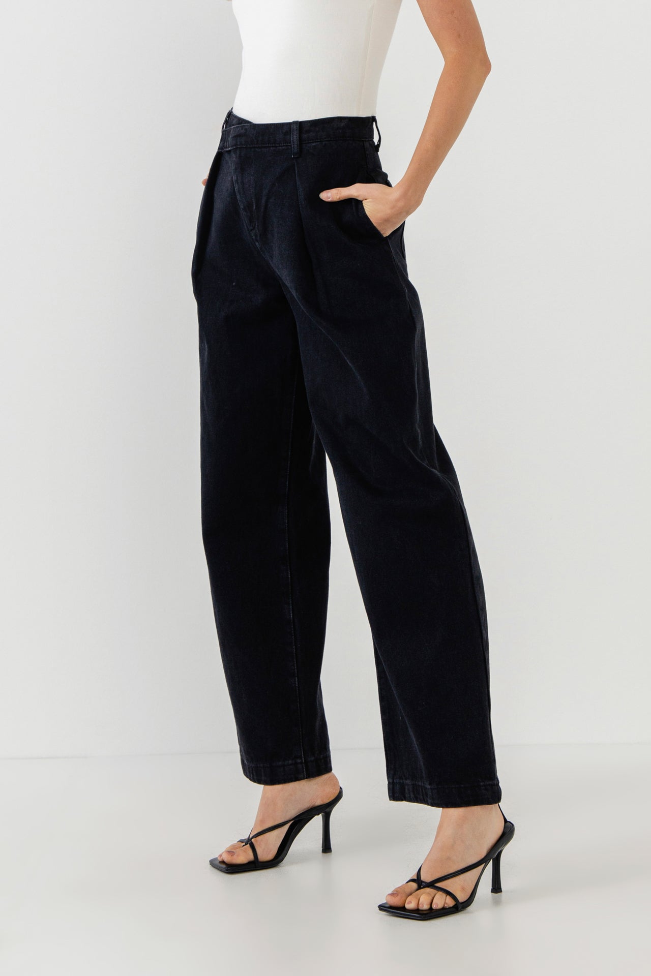 GREY LAB - Wrapped Detail Jean - JEANS available at Objectrare