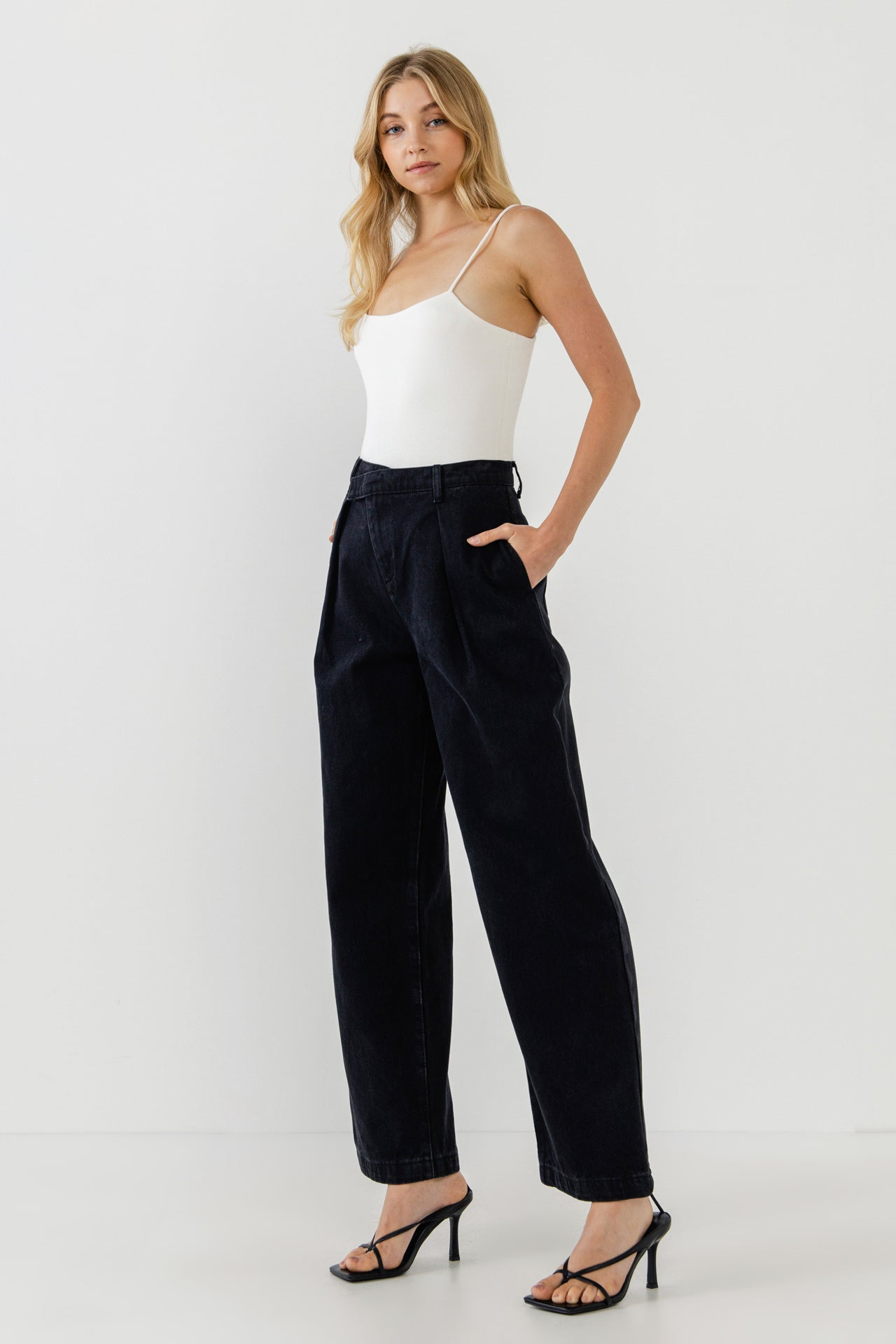 GREY LAB - Wrapped Detail Jean - JEANS available at Objectrare