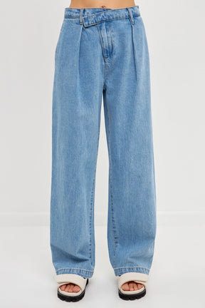 GREY LAB - Wrapped Detail Jean - JEANS available at Objectrare