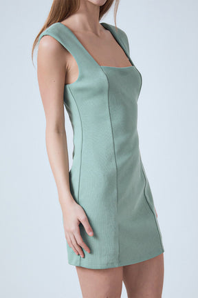 ENDLESS ROSE - Cap Sleeve Knit Dress - DRESSES available at Objectrare