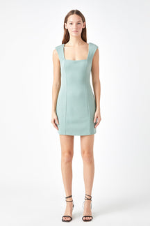 ENDLESS ROSE - Cap Sleeve Knit Dress - DRESSES available at Objectrare