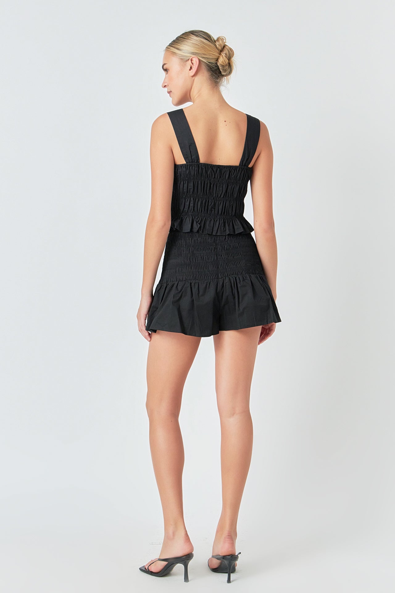 ENDLESS ROSE - Smocked Shorts - SHORTS available at Objectrare