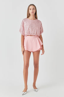 ENDLESS ROSE - Endless Rose - Ruffled Skort - SKORTS available at Objectrare