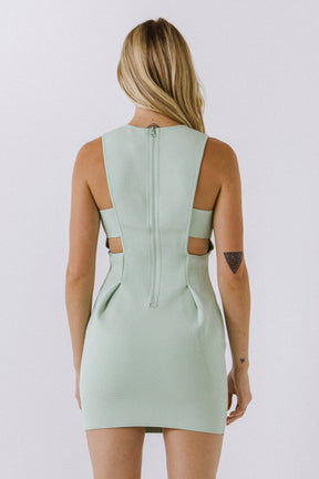ENDLESS ROSE - Bodycon Knit Dress - DRESSES available at Objectrare