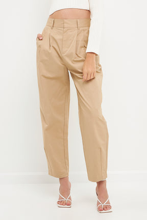 ENGLISH FACTORY - English Factory - High Waist Pleated Trouser - Final Sale - PANTS available at Objectrare