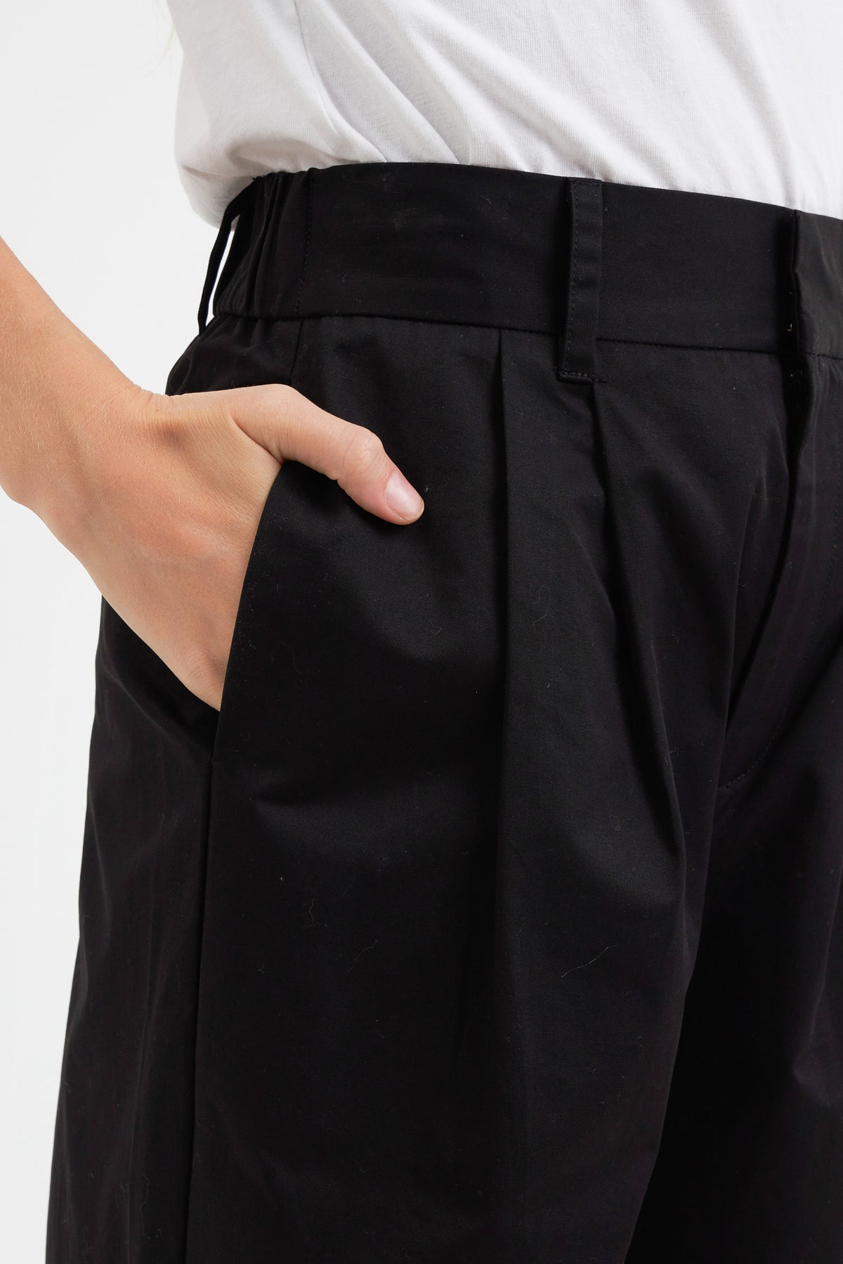 ENGLISH FACTORY - English Factory - High Waist Pleated Trouser - Final Sale - PANTS available at Objectrare