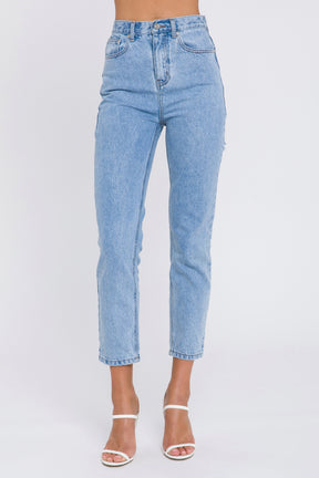 ENDLESS ROSE - Slim Boyfriend Jeans - JEANS available at Objectrare