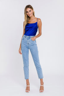 ENDLESS ROSE - Slim Boyfriend Jeans - JEANS available at Objectrare