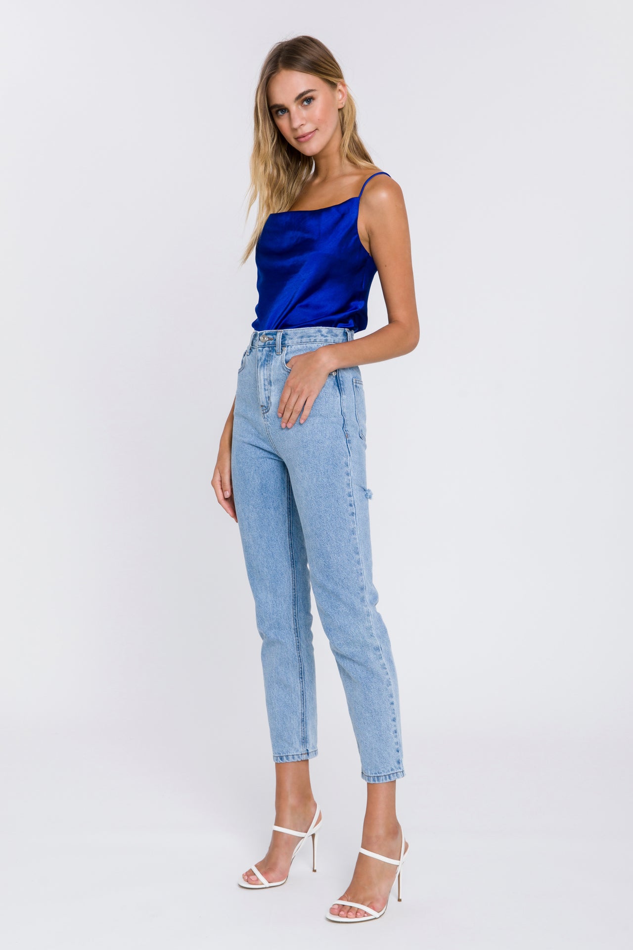 ENDLESS ROSE - Slim Boyfriend Jeans - JEANS available at Objectrare