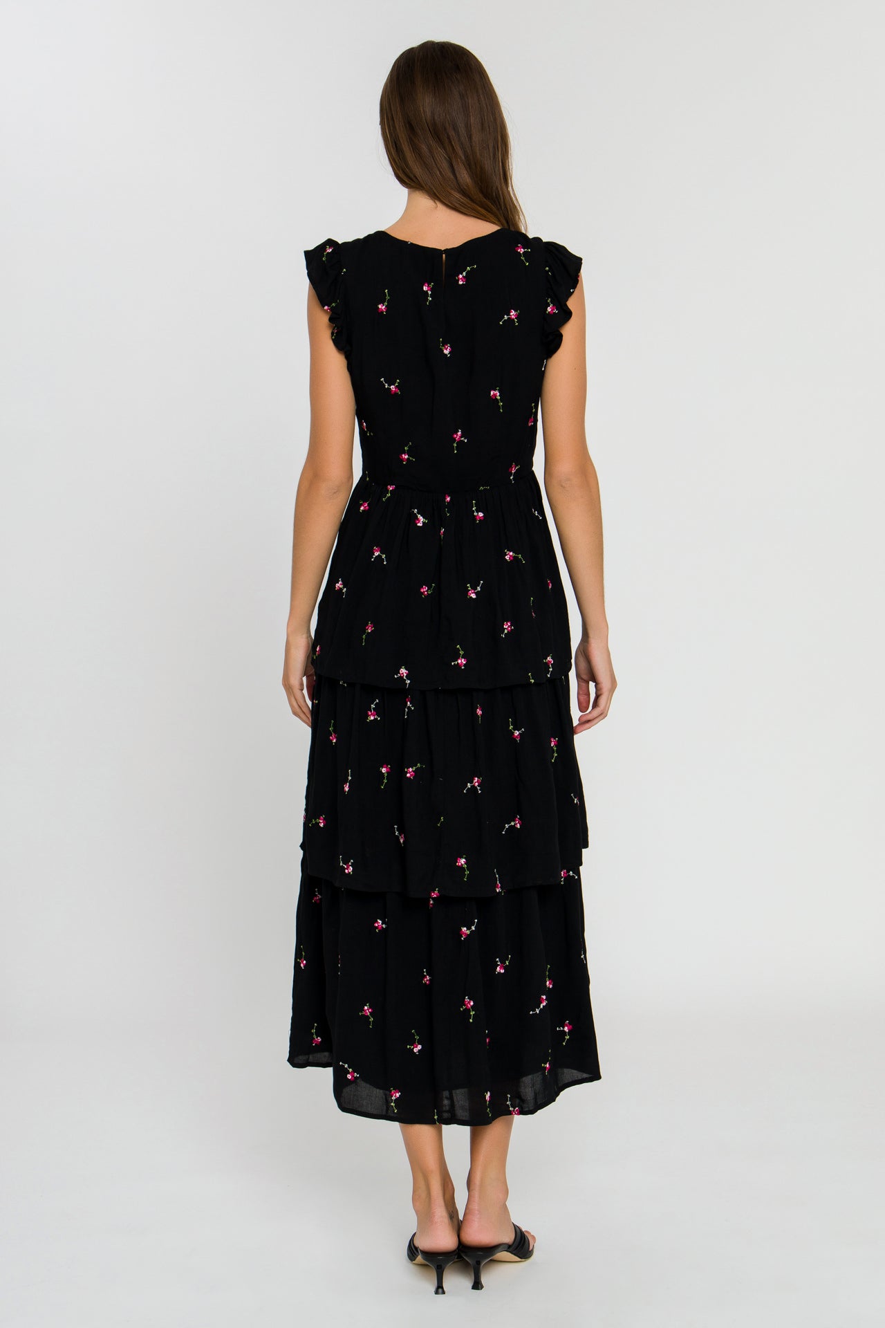 FREE THE ROSES - Free The Roses - Floral Embroidery Maxi Dress - DRESSES available at Objectrare