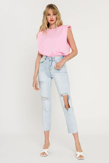 Shoulder Pad Shirt