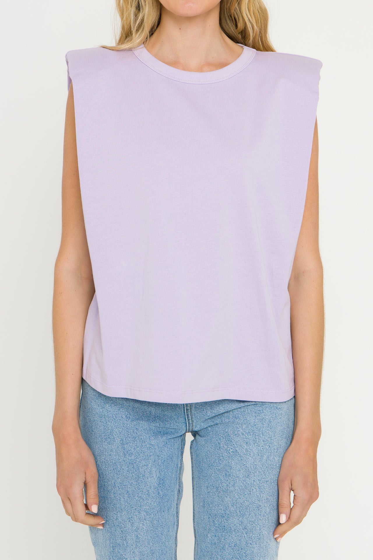 Endless Rose - Shoulder Pad Shirt