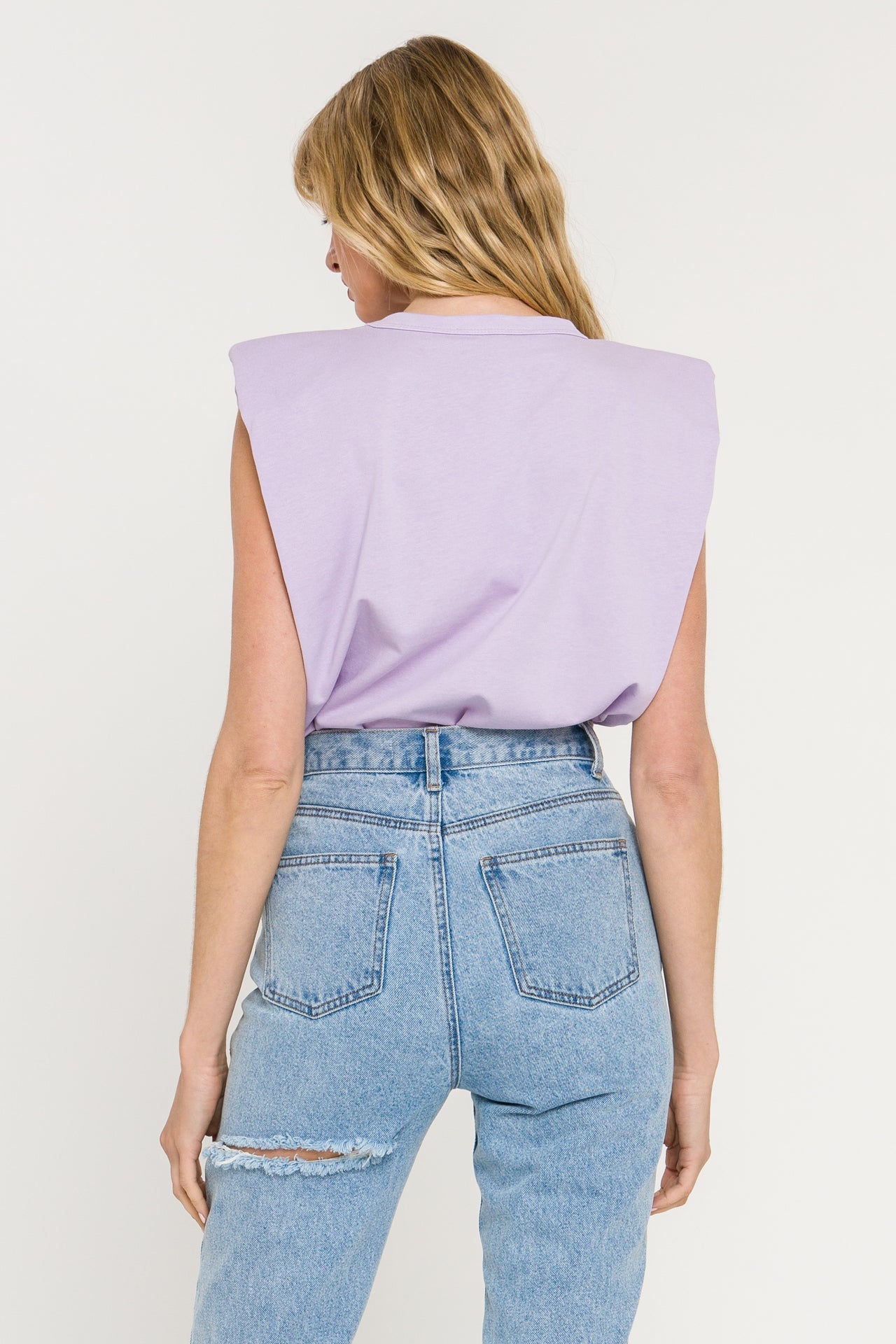 Endless Rose - Shoulder Pad Shirt