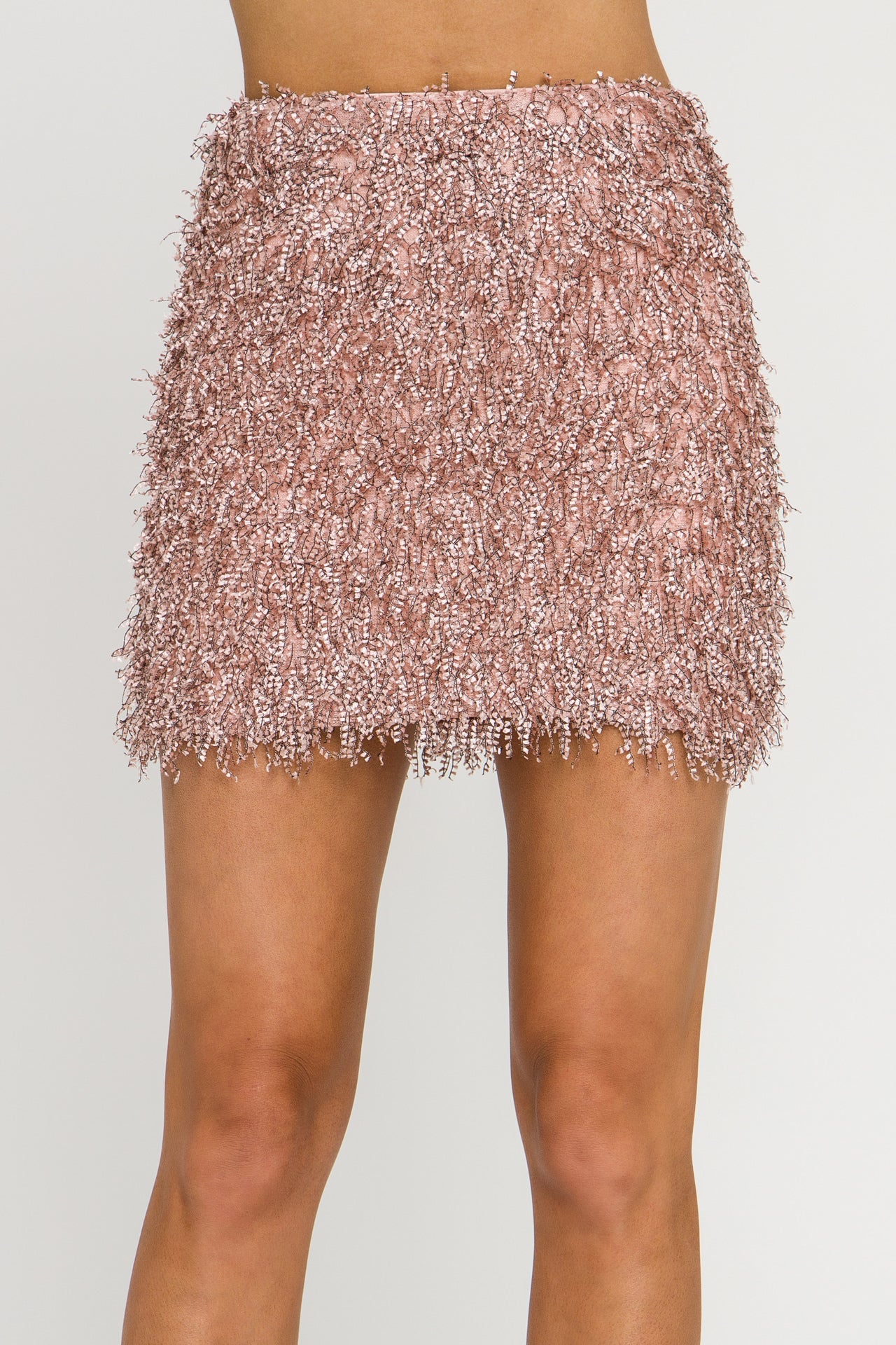 ENDLESS ROSE - Fringed Mini Skirt - SKIRTS available at Objectrare