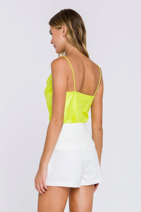 ENGLISH FACTORY - Basic Wrap Skort - SKORTS available at Objectrare